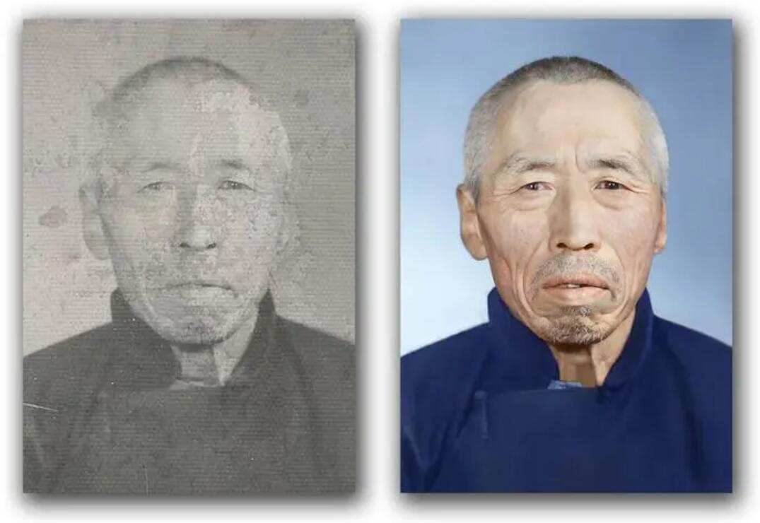 沙坡头破损照片修复-56